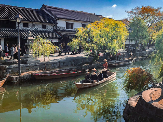 【岡山】ロマンチックな街並みで川舟に乗ろう🚣‍♀️