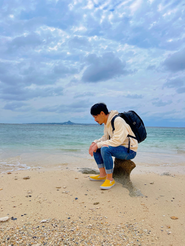 美ら海水族館からすぐ！絶景ビーチ