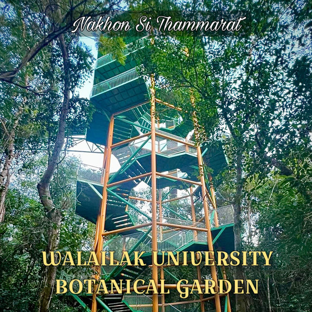 เช็คอิน! 🌳Bota Sky Tower ในสวนพฤกษศาสตร์