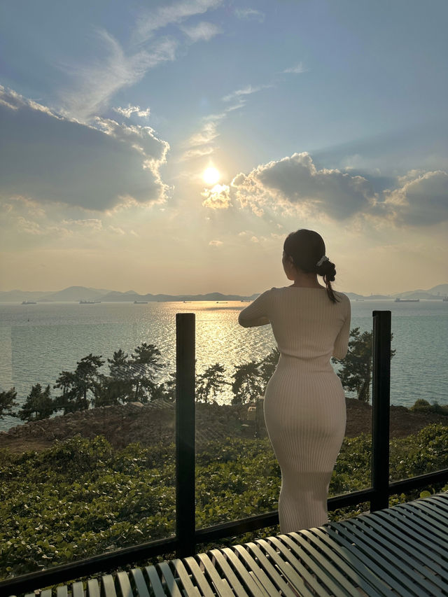 남해 노을 맛집 오션뷰 감성숙소 🏘️