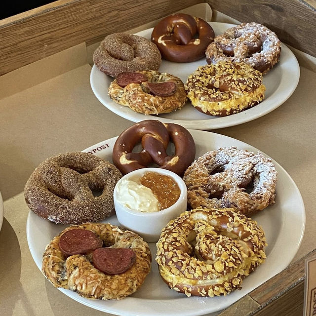 【韓国】ヨンナムドンにあるプレッツェルがおいしいカフェ🥨