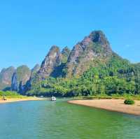 遊覽桂林二十元背景圖的原地🚤💦