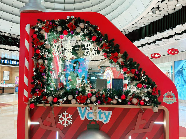 屯門v city 聖誕可愛裝飾