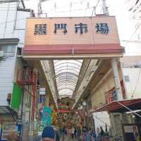 【大阪】大阪食いだおれ『黒門市場』へ行こう✨