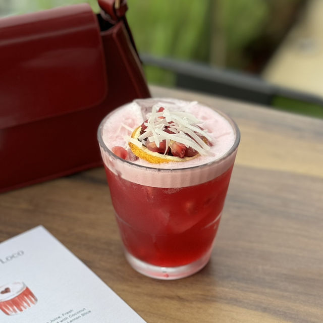 Cocktails with a view at Hotel Indigo Katong in Singapore 