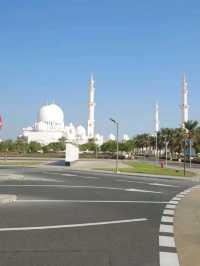 An awesome visit to this beautiful mosque sheikh zayed 💜