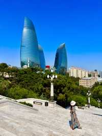 Panoramic view in Baku🇦🇿