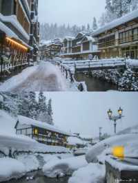 Ginzan Onsen in Winter~❄️🌨️🇯🇵✨