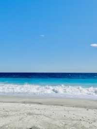 まるで海外みたいな絶景！新島🏝️白ママ断崖