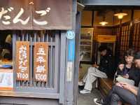 名古屋高山老街美食：烤味噌五平餅與糰子