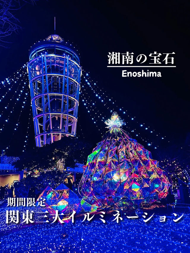 【江ノ島】関東三大イルミネーションが凄すぎた‼️