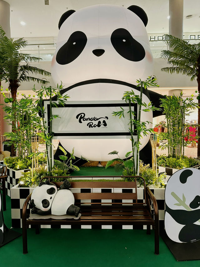 Panda-Themed Raya Cheer at Quill City Mall! 🐼💚