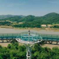 Sky walk เชียงคาน จุดชมวิวแม่น้ำโขง 🏞️✨