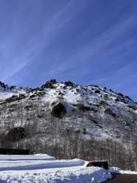 搭纜車到達昭和新山山頂⛰️