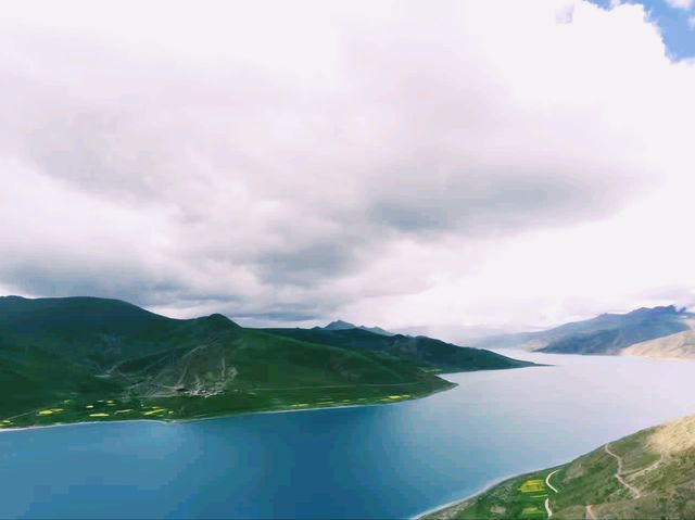 中國西藏山南貢嘎著名旅遊景點羊卓雍措旅行攻略，適合打卡拍照📸