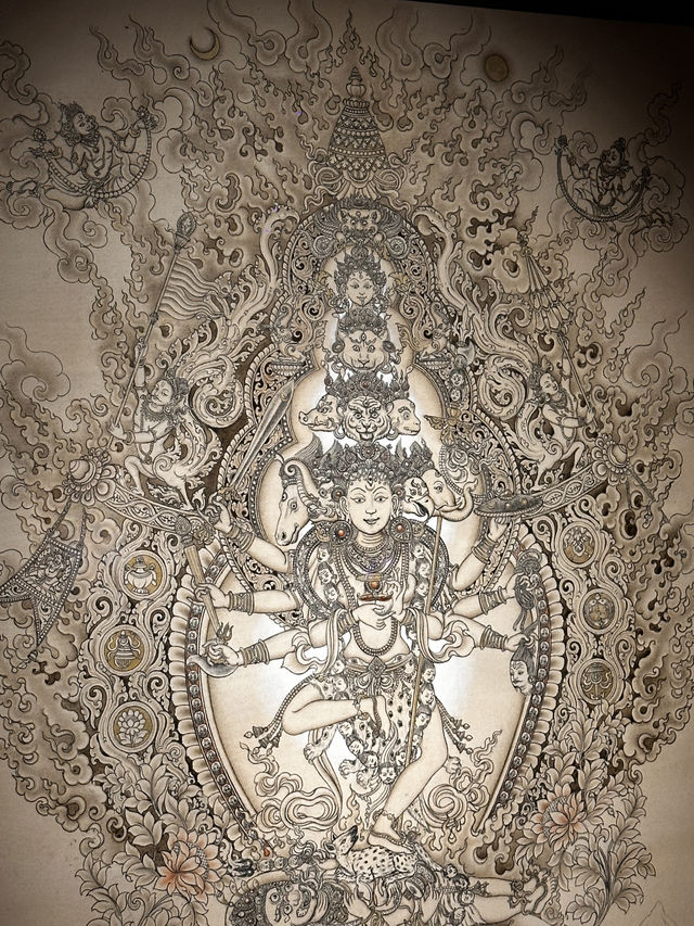 Hidden museum in thamel Museum Of Nepali Art