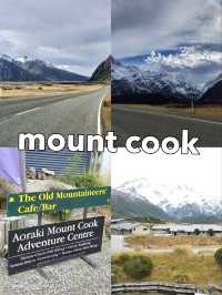 🇳🇿新西蘭最高山峰：mount cook