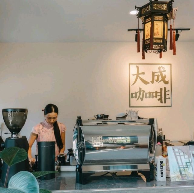 ต้าเฉิง คาเฟย คาเฟ่สไตล์จีนคลาสสิก☕️