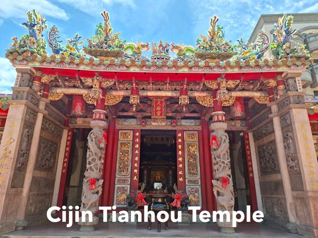 Cijin Tianhou Templeใ✨️กล้ท่าเรือ