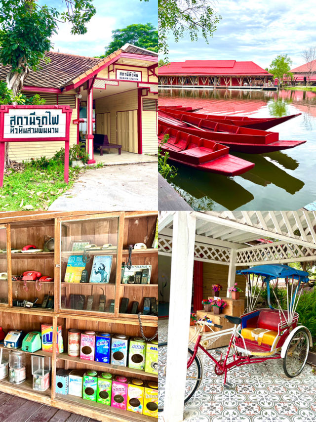 お金ゼロで大満足！入場無料の水上マーケットへGO🌊🛶 #絶対無料旅 #入場無料 #サムパンナム市場 #ホアヒン