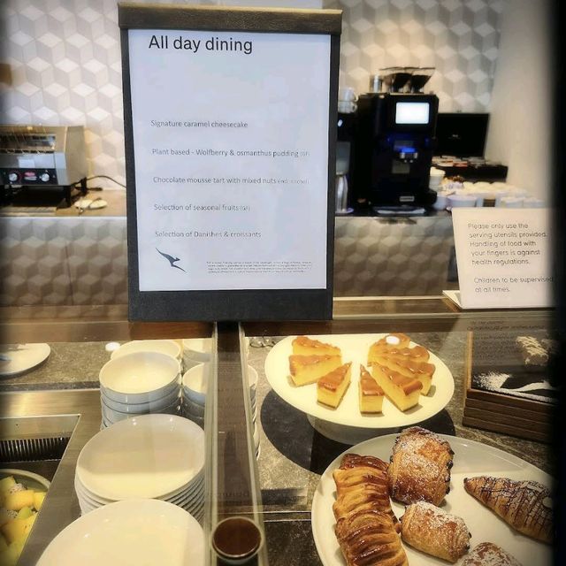 The Qantas Hong Kong Lounge（澳洲航空貴賓室）