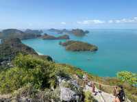 🌅 รีวิวจุดชมวิวผาจันทร์จรัส หมู่เกาะอ่างทอง 🏝️