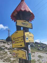 搭三段纜車登斯洛伐克第二高峰洛米基山（Lomnicky stit）