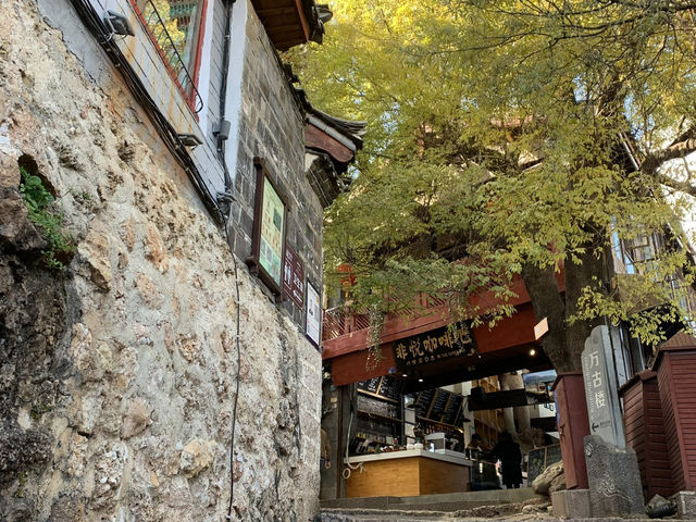High-angle look at Lijiang Old Town
