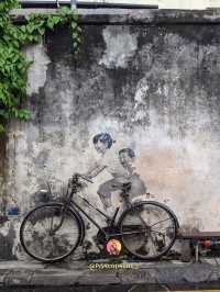 Penang Street Art  เดินเล่นชมงานศิลป์