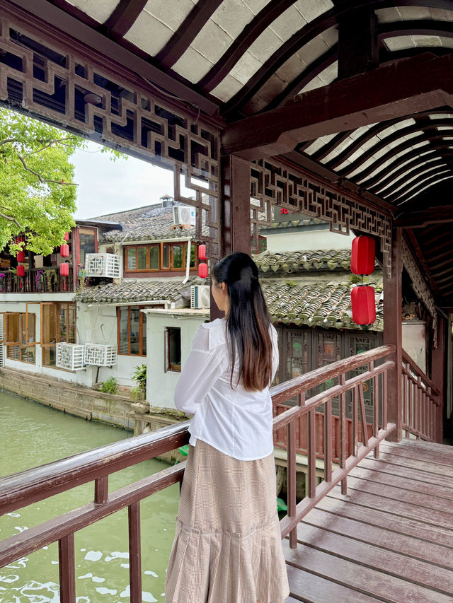 Zhujiajiao หมู่บ้านน้ำโบราณที่อยู่ใกล้เซี่ยงไฮ้