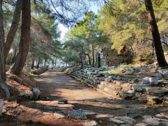 Ancient Chill Time at Phaselis Antique City