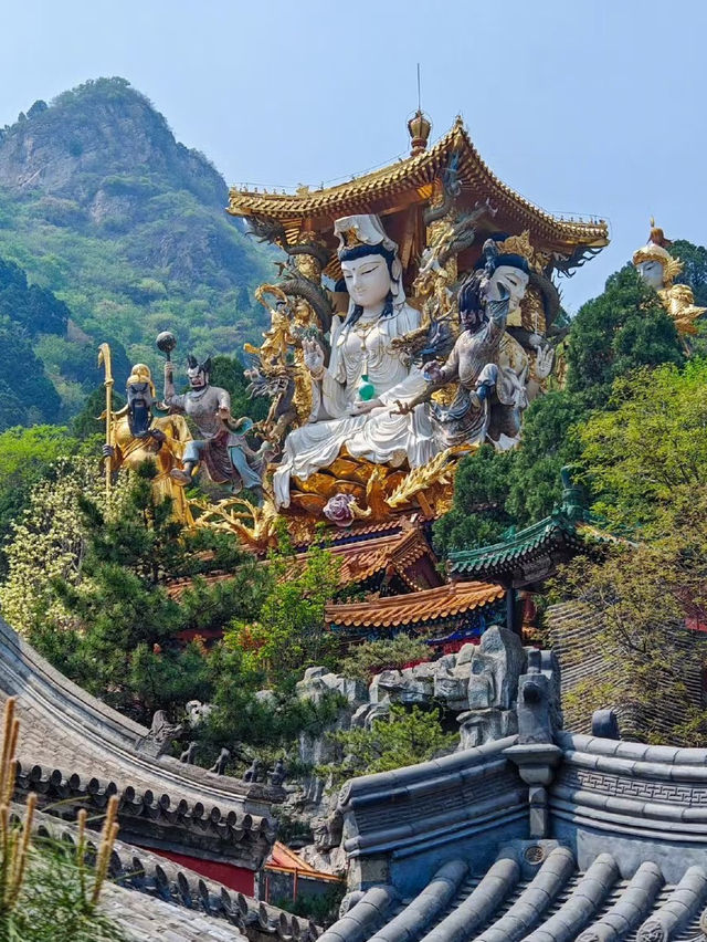Baipu Temple in Mentougou, Beijing
