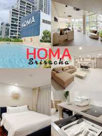 HOMA ศรีราชา ที่พักสไตล์คอนโด ในราคาพันนิดๆ