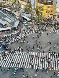 🌇 Secret Sunset Spot in Shibuya – The Best View of the Crossing