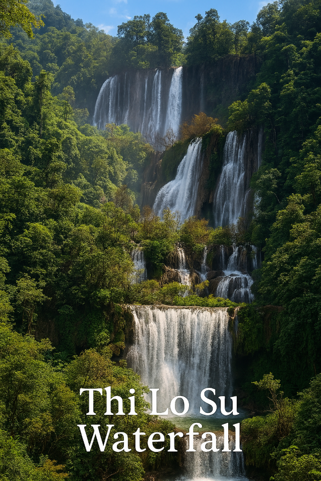 น้ำตกทีลอซู…ความงามที่ธรรมชาติสรรสร้าง 