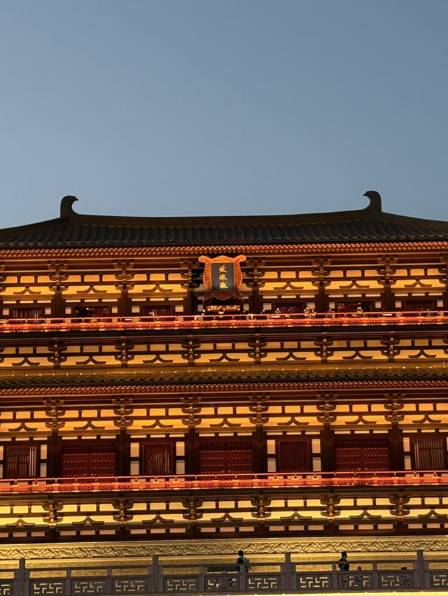 洛陽　応天門と隋唐洛陽故城