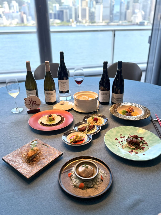 🌟望住維港美景嘆美酒佳餚😋