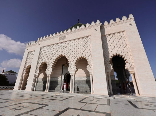 Royal Elegance at the Mausoleum of Mohammed V