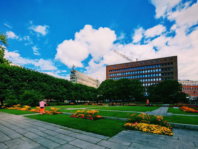 The Royal Palace in Oslo