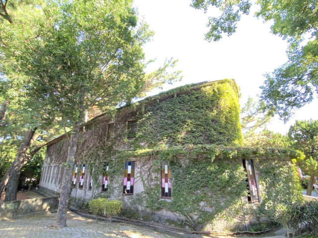 新城 天主堂 鳥居與十字架 並存 新城 天主堂 鳥居與十字架 並存