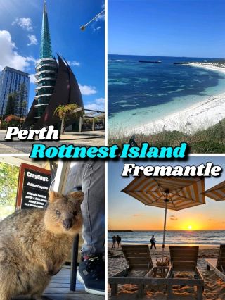 🇦🇺 Visited Perth, Rottnest Island and Fremantle in Western Australia for 3 days 💕