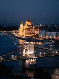 BUDAPEST NIGHTSCAPE, HUNGARY – THE CITY OF GOLDEN LIGHTS