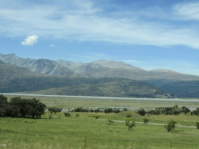 南島最高峰庫克山與塔斯曼冰川