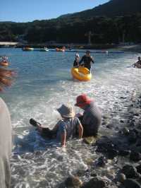 파도와 돌멩이 속 힐링, 거제 몽돌해변