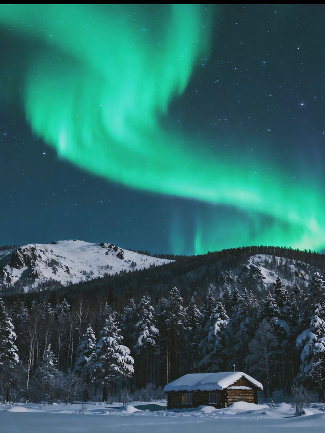 Chasing the Northern Lights in Mohe ❄️🌌 — -40°C Photography Diary 📸🦌