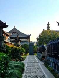 Beautiful Zhenru Temple
