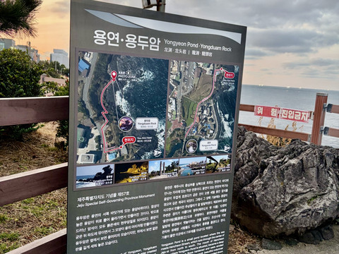 済州島 | 黒い玄武岩が巨大な龍の姿を見せる伝説の海岸、龍頭岩へご
