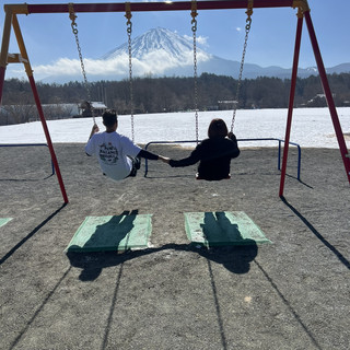 富士山の冬の雰囲気
