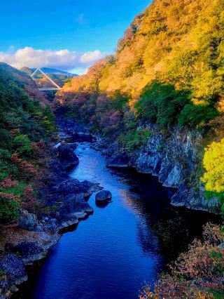 群馬の高津戸峡。