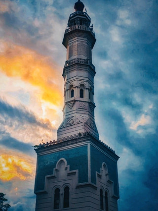 THE GRAND MOSQUE OF MEDAN.